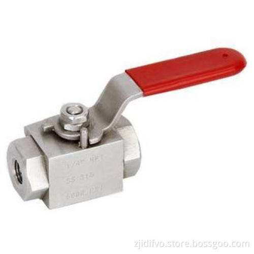 1pc hexangular bar stock 2000psi ball valve